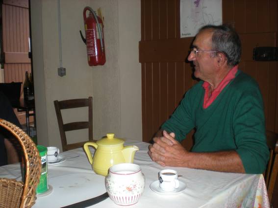 Alain Auger Pause petit déjeuner