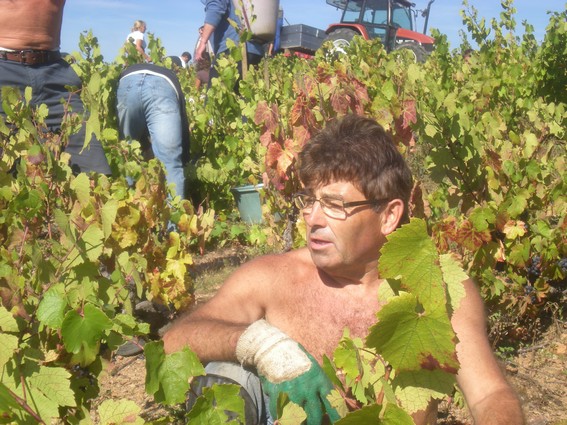 Jean Claude profite du soleil de septembre