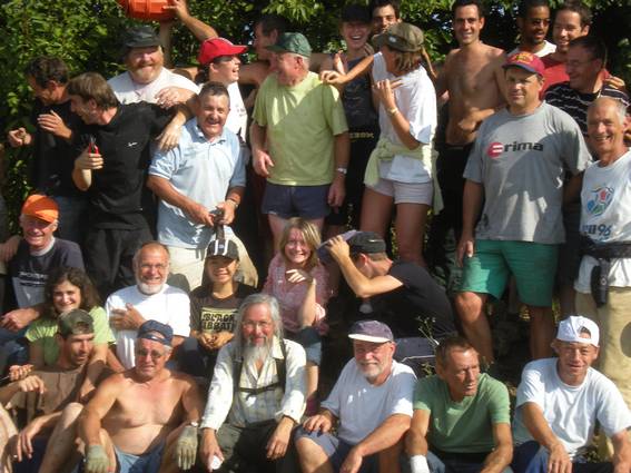 On va faire la fête Les vendangeurs de Cyril Puget
