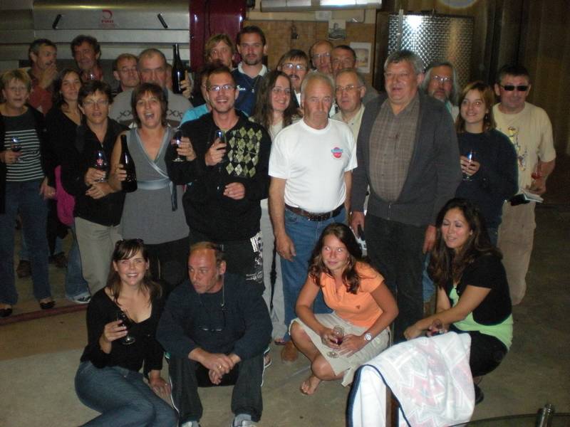 Les vendangeurs Le sourire des vendanges 2008